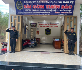 Vệ sĩ tại Cty Bảo Vệ Sài Gòn Thiên Bảo