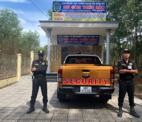 Vệ sĩ tại Cty Bảo Vệ Sài Gòn Thiên Bảo