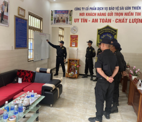 Vệ sĩ tại Cty Bảo Vệ Sài Gòn Thiên Bảo