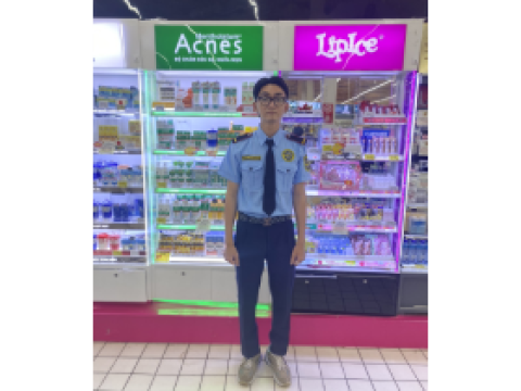 Bảo vệ siêu  thị 