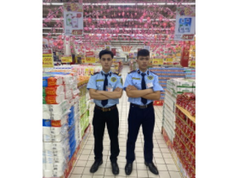 Bảo vệ siêu  thị 