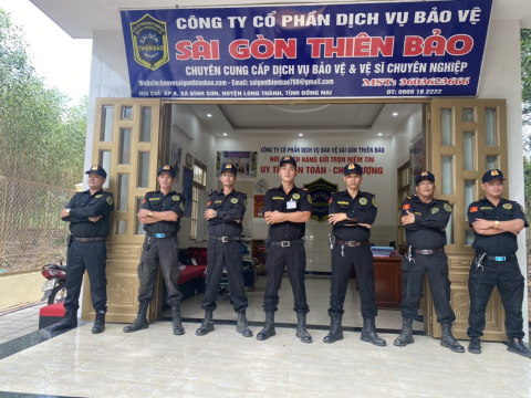 Vệ sĩ tại Cty Bảo Vệ Sài Gòn Thiên Bảo