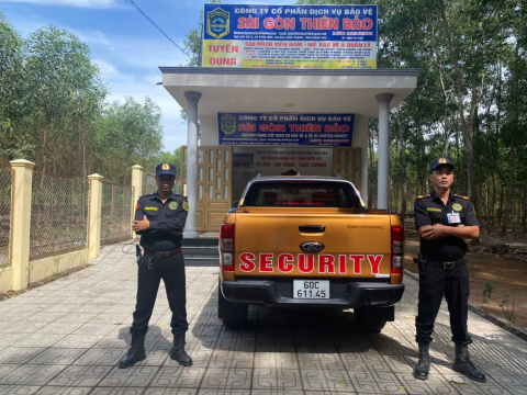 Vệ sĩ tại Cty Bảo Vệ Sài Gòn Thiên Bảo