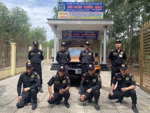 Vệ sĩ tại Cty Bảo Vệ Sài Gòn Thiên Bảo
